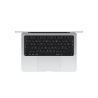 Apple Apple 14-inch MacBook Pro: Apple M4 chip with 10-core CPU and 10-core GPU, 16GB, 512GB SSD - Silver