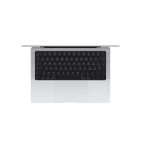 Apple Apple 14-inch MacBook Pro: Apple M4 chip with 10-core CPU and 10-core GPU, 16GB, 512GB SSD - Silver
