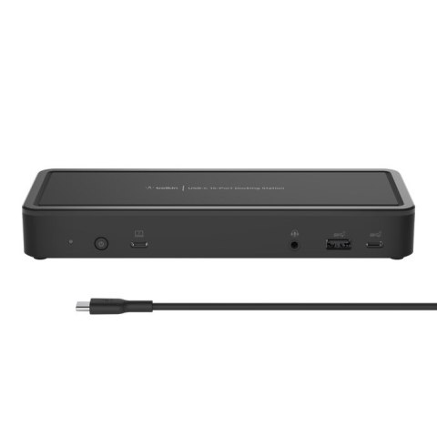 Belkin Stacja dokująca + zasilacz Belkin 14-Port USB-C Docking Station 135W PSU 2xHDMI/2XDisplayPort/5xUSB-A/3xUSB-C/1xRJ45 Gigabit/1xA Belkin Stacja dokująca + zasilacz Belkin 14-Port USB-C Docking Station 135W PSU 2xHDMI/2XDisplayPort/5xUSB-A/3xUSB-C/1xRJ45 Gigabit/1xA