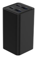 GEMBIRD GEMBIRD 4-PORTOWA SZYBKA ŁADOWARKA SIECIOWA GAN (PD) USB (2X USB-A + 2X USB-C), 65W, CZARNA