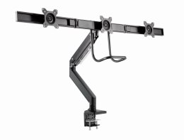 GEMBIRD GEMBIRD BIURKOWE REGULOWANE RAMIĘ/UCHWYT NA 3 MONITORY 17-27, VESA 100X100MM, DO 6 KG