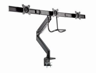 GEMBIRD GEMBIRD BIURKOWE REGULOWANE RAMIĘ/UCHWYT NA 3 MONITORY 17-27, VESA 100X100MM, DO 6 KG