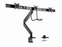 GEMBIRD GEMBIRD BIURKOWE REGULOWANE RAMIĘ/UCHWYT NA 3 MONITORY 17-27, VESA 100X100MM, DO 6 KG
