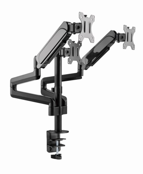 GEMBIRD GEMBIRD BIURKOWE REGULOWANE RAMIĘ/UCHWYT NA 3 MONITORY 17-27, VESA 100X100MM, DO 7 KG GEMBIRD GEMBIRD BIURKOWE REGULOWANE RAMIĘ/UCHWYT NA 3 MONITORY 17-27, VESA 100X100MM, DO 7 KG