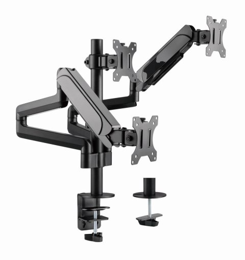 GEMBIRD GEMBIRD BIURKOWE REGULOWANE RAMIĘ/UCHWYT NA 3 MONITORY 17-27, VESA 100X100MM, DO 7 KG GEMBIRD GEMBIRD BIURKOWE REGULOWANE RAMIĘ/UCHWYT NA 3 MONITORY 17-27, VESA 100X100MM, DO 7 KG