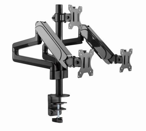 GEMBIRD GEMBIRD BIURKOWE REGULOWANE RAMIĘ/UCHWYT NA 3 MONITORY 17-27, VESA 100X100MM, DO 7 KG GEMBIRD GEMBIRD BIURKOWE REGULOWANE RAMIĘ/UCHWYT NA 3 MONITORY 17-27, VESA 100X100MM, DO 7 KG