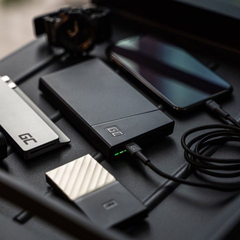 Green Cell GREEN CELL POWERBANK POWERPLAY10S 10000MAH 2X USB Green Cell GREEN CELL POWERBANK POWERPLAY10S 10000MAH 2X USB
