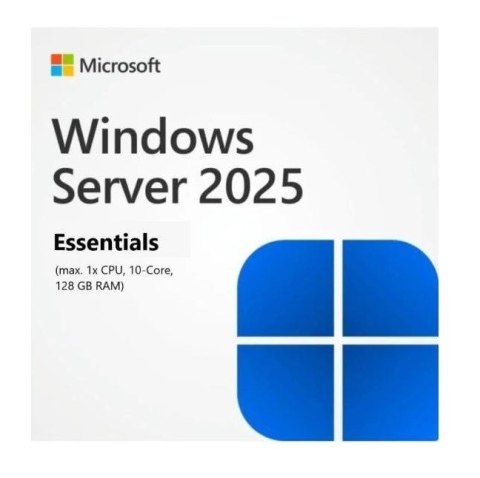 Hewlett Packard Enterprise HPE Microsoft Windows Server 2025 10C Ess ROK EU SW P77103-A21