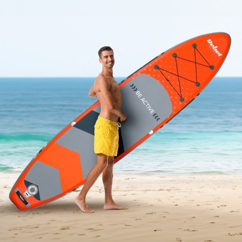 Rebel Deska do pływania SUP REBEL ACTIVE RBA4501 - pomarańczowa Rebel Deska do pływania SUP REBEL ACTIVE RBA4501 - pomarańczowa