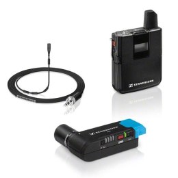 Sennheiser Sennheiser AVX-MKE2 SET - Bezprzewodowy system do kamer z nadajnikiem miniaturowym i profesjonalnym mic MKE2 w pełni automatyczn