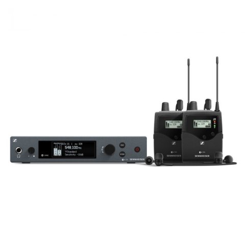 Sennheiser Sennheiser EW IEM G4-twin-A1 - Zestaw fonii zwrotnej z dwoma odbiornikami 470-516 MHz (odsłuch sceniczny) Sennheiser Sennheiser EW IEM G4-twin-A1 - Zestaw fonii zwrotnej z dwoma odbiornikami 470-516 MHz (odsłuch sceniczny)