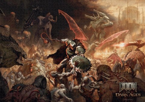 Cenega Publishing Good Loot Gaming Puzzle: Doom The Dark Ages Slayer's Rage 1000 elementów Cenega Publishing Good Loot Gaming Puzzle: Doom The Dark Ages Slayer's Rage 1000 elementów