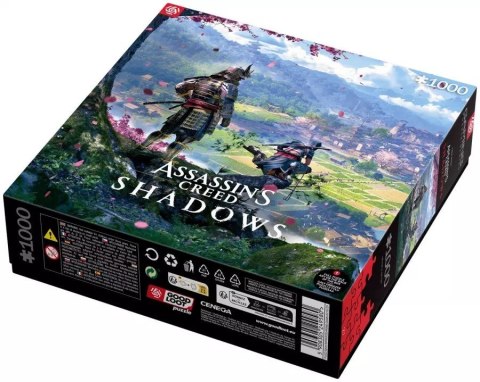 Cenega Publishing Puzzle Good Loot Gaming Puzzle: Assassin's Creed Shadows Vista of Japan 1000 elementów Cenega Publishing Puzzle Good Loot Gaming Puzzle: Assassin's Creed Shadows Vista of Japan 1000 elementów