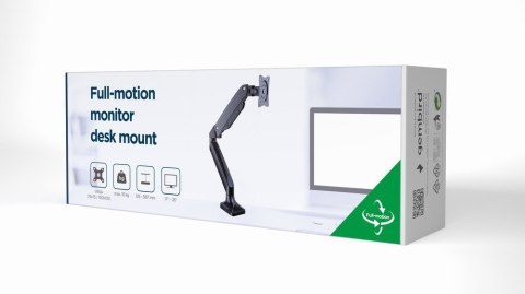 GEMBIRD GEMBIRD REGULOWANE BIURKOWE RAMIĘ NA MONITOR 17"-35" DO 10KG GEMBIRD GEMBIRD REGULOWANE BIURKOWE RAMIĘ NA MONITOR 17"-35" DO 10KG