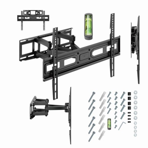 GEMBIRD GEMBIRD UCHWYT ŚCIENNY LCD 37"-80" VESA MAX 600 X 400MM, DO 40KG GEMBIRD GEMBIRD UCHWYT ŚCIENNY LCD 37"-80" VESA MAX 600 X 400MM, DO 40KG