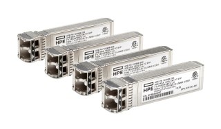 Hewlett Packard Enterprise HPE MSA 16Gb Short Wave Fibre Channel SFP+ 4-pack Transceiver C8R24B