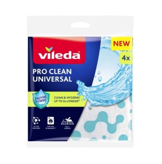 VILEDA Ściereczka uniwersalna z enzymami Vileda Pro Clean 4szt.