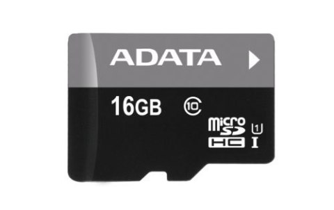 ADATA Karta pamięci ADATA Premier AUSDH16GUICL10-RA1 (16GB; Class 10; Adapter) ADATA Karta pamięci ADATA Premier AUSDH16GUICL10-RA1 (16GB; Class 10; Adapter)