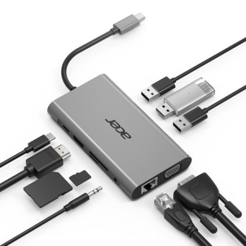 Acer Acer 10-in-1 Type C dongle 3xUSB 3.0 Acer Acer 10-in-1 Type C dongle 3xUSB 3.0