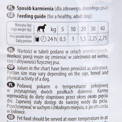 DOLINA NOTECI DOLINA NOTECI Premium bogata w pstrąga - mokra karma dla psa - 800g DOLINA NOTECI DOLINA NOTECI Premium bogata w pstrąga - mokra karma dla psa - 800g