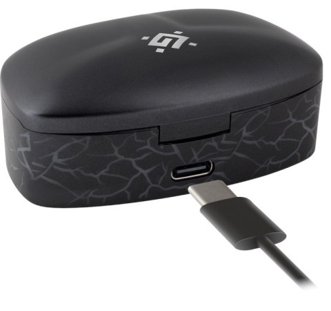 Defender DEFENDER SŁUCHAWKI BLUETOOTH CYBERDOTS 250 GAMING CZARNE 63250