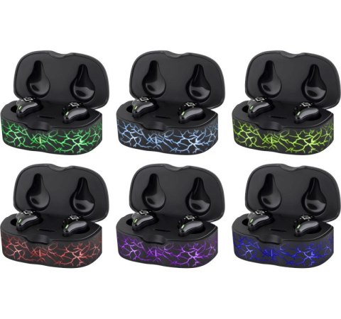 Defender DEFENDER SŁUCHAWKI BLUETOOTH CYBERDOTS 250 GAMING CZARNE 63250