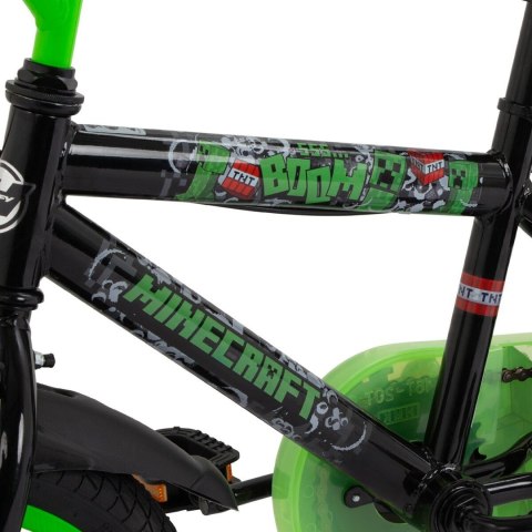 HUFFY Huffy Rower Minecraft 16" Czarny 21644W
