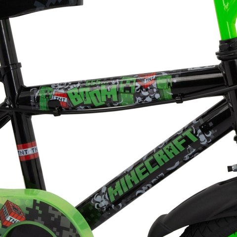 HUFFY Huffy Rower Minecraft 16" Czarny 21644W