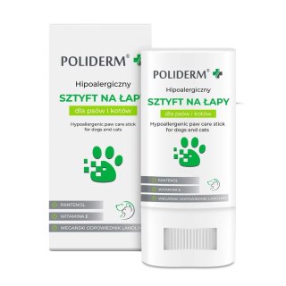 JM Sante JM SANTE POLIDERM HIPOALERGICZNY SZTYFT NA ŁAPY 14,5g