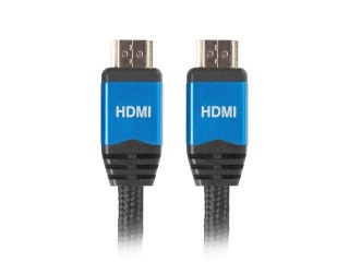 Lanberg Kabel Lanberg Premium CA-HDMI-20CU-0010-BL (HDMI M - HDMI M; 1m; kolor czarny)