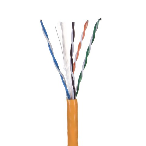 Lanberg LANBERG KABEL UTP 1GB/S 305M DRUT CCA POMARAŃCZOWY LCU6-10CC-0305-O Lanberg LANBERG KABEL UTP 1GB/S 305M DRUT CCA POMARAŃCZOWY LCU6-10CC-0305-O
