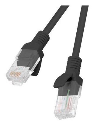 Lanberg PATCHCORD KAT.5E UTP 2M CZARNY FLUKE PASSED LANBERG 10-PACK