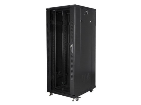 Lanberg Szafa rack Lanberg FF01-6627-12B (27U; 19''; 1390mm / 600mm / 600 mm; stojąca; Szklane; 800 kg; kolor czarny) Lanberg Szafa rack Lanberg FF01-6627-12B (27U; 19''; 1390mm / 600mm / 600 mm; stojąca; Szklane; 800 kg; kolor czarny)