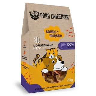 PAKA ZWIERZAKA Paka Zwierzaka Samo Mięsko tuńczyk przysmak 70g