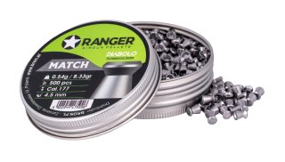 RANGER Śrut 4,5 mm RANGER Diabolo Professional Match płaski 500 szt. 0,54 g