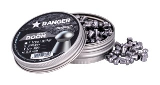 RANGER Śrut 5,5 mm RANGER Diabolo Doom Heavy płaski 250 szt. 1,175 g