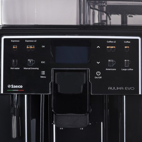 SAECO Ekspres automatyczny Aulika EVO OFFICE BLACK SAECO (WYPRZEDAŻ) SAECO Ekspres automatyczny Aulika EVO OFFICE BLACK SAECO (WYPRZEDAŻ)