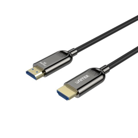 UNITEK UNITEK KABEL OPTYCZNY HDMI 2.1 Active Optical Cable 8K / 4K 144Hz 15M UNITEK UNITEK KABEL OPTYCZNY HDMI 2.1 Active Optical Cable 8K / 4K 144Hz 15M