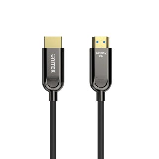 UNITEK UNITEK KABEL OPTYCZNY HDMI 2.1 Active Optical Cable 8K / 4K 144Hz 15M