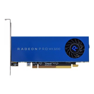 AMD Karta graficzna AMD Radeon Pro WX 3200 4GB GDDR5, 4x Mini-DisplayPort, 50W, PCI Gen3 x16