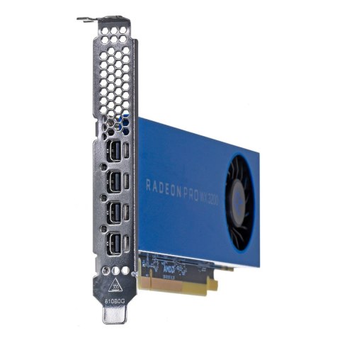 AMD Karta graficzna AMD Radeon Pro WX 3200 4GB GDDR5, 4x Mini-DisplayPort, 50W, PCI Gen3 x16 AMD Karta graficzna AMD Radeon Pro WX 3200 4GB GDDR5, 4x Mini-DisplayPort, 50W, PCI Gen3 x16