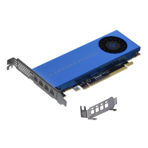 AMD Karta graficzna AMD Radeon Pro WX 3200 4GB GDDR5, 4x Mini-DisplayPort, 50W, PCI Gen3 x16 AMD Karta graficzna AMD Radeon Pro WX 3200 4GB GDDR5, 4x Mini-DisplayPort, 50W, PCI Gen3 x16