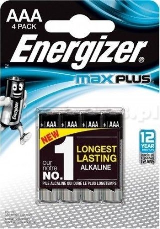ENERGIZER ENERGIZER BATERIA MAX PLUS AAA LR03, 4 ECO