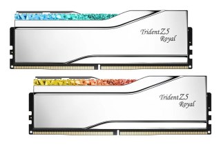 G.SKILL G.SKILL TRIDENT Z5 ROYAL RGB DDR5 2X24GB 8400MHZ CL40 SILVER F5-8400J4052G24GX2-TR5S