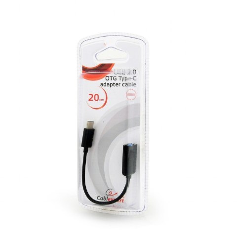 GEMBIRD GEMBIRD ADAPTER USB TYP-C MĘSKI DO USB A ŻEŃSKI OTG, 20CM GEMBIRD GEMBIRD ADAPTER USB TYP-C MĘSKI DO USB A ŻEŃSKI OTG, 20CM