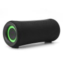 GEMBIRD GEMBIRD PRZENOŚNY GŁOŚNIK BLUETOOTH LED SPK-BT-LED-04 RMS 2X 5W, WBUDOWANY MIKROFON, KOLOR CZARNY, USB, AUX, MICROSD