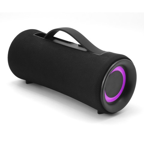 GEMBIRD GEMBIRD PRZENOŚNY GŁOŚNIK BLUETOOTH LED SPK-BT-LED-04 RMS 2X 5W, WBUDOWANY MIKROFON, KOLOR CZARNY, USB, AUX, MICROSD GEMBIRD GEMBIRD PRZENOŚNY GŁOŚNIK BLUETOOTH LED SPK-BT-LED-04 RMS 2X 5W, WBUDOWANY MIKROFON, KOLOR CZARNY, USB, AUX, MICROSD