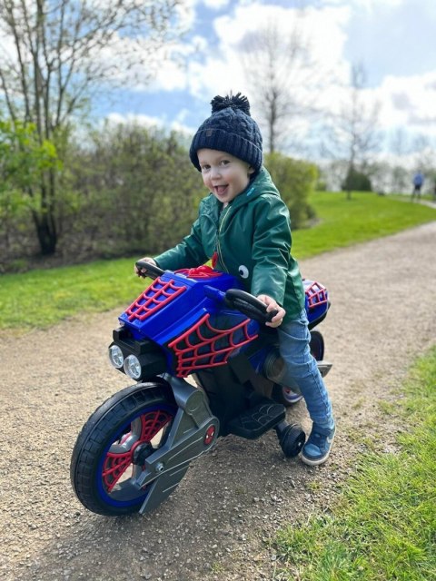 HUFFY Jeździk elektryczny dla dzieci Motocykl Spider-Man Huffy 17345W HUFFY Jeździk elektryczny dla dzieci Motocykl Spider-Man Huffy 17345W
