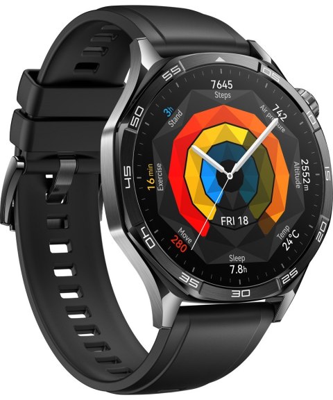 Huawei Smartwatch Huawei Watch GT5 46mm Fluoroelastomer Strap Black