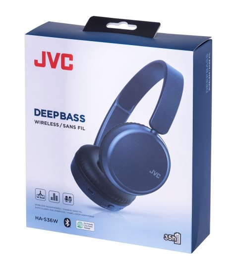JVC Słuchawki JVC HAS-36WAU BT BLUE